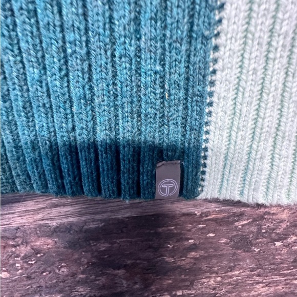 Talbots Green Cowl Neck Sweater with Soft Texture - Picture 6 of 11